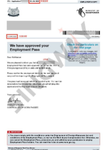 Employment pass success story case 7